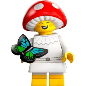 LEGO 71045 Collectible Minifigures Seri 25 Mushroom Sprite (2. El)