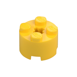LEGO 3941 Brick 2 x 2 Round (Yellow)