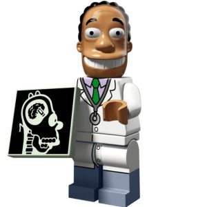 LEGO 71009 Minifigures Simpsons Seri 2 Dr. Hibbert (2. El)