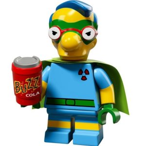 LEGO 71009 Minifigures Simpsons Seri 2 Milhouse as Fallout Boy (2. El)