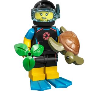 LEGO 71027 Collectible Minifigures Seri 20 Marine Biologist (2. El)
