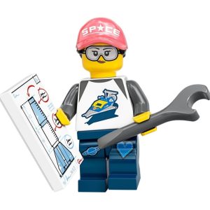 LEGO 71027 Collectible Minifigures Seri 20 Space Fan (2. El)