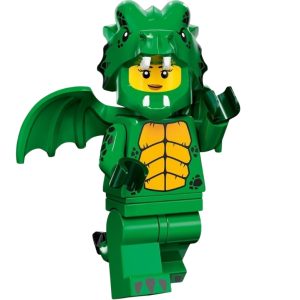 LEGO 71034 Collectible Minifigures Seri 23 Green Dragon Costume (2. El)