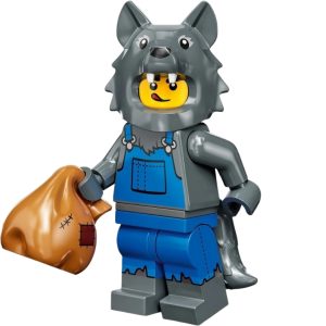LEGO 71034 Collectible Minifigures Seri 23 Wolf Costume (2. El)