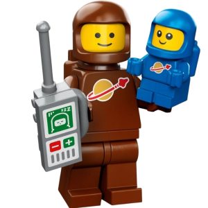 LEGO 71037 Collectible Minifigures Seri 24 Brown Astronaut and Spacebaby