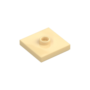 LEGO 87580 Plate 2 x 2 with Groove and 1 Center Stud (Tan)