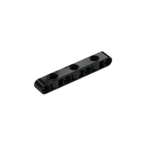 LEGO 2391 Beam 7 with Side Holes (Black)