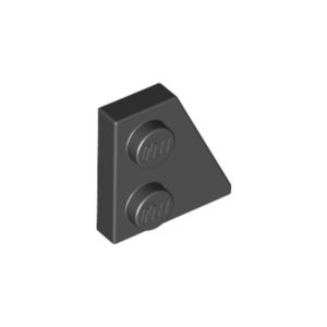 LEGO 24307 Wedge Plate 2 x 2 Right (Black)