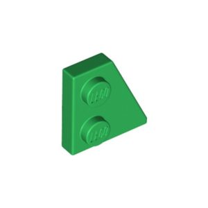 LEGO 24307 Wedge Plate 2 x 2 Right (Green)