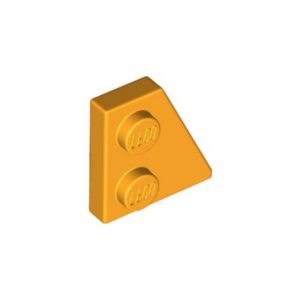 LEGO 24307 Wedge Plate 2 x 2 Right (Orange)