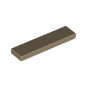 LEGO 2431 Tile 1 x 4 (Dark Tan)
