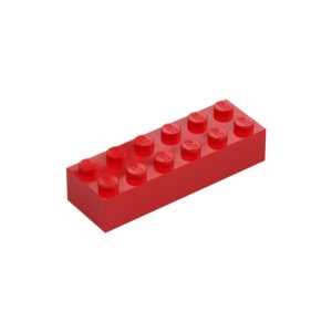 LEGO 2456 Brick 2×6 (Red)
