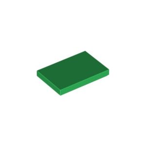 LEGO 26603 Tile 2 x 3 (Green)