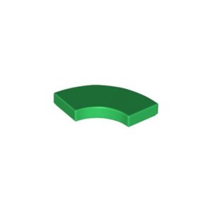 LEGO 27925 Tile 2 x 2 Curved, Macaroni (Green)