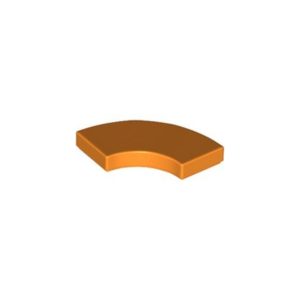 LEGO 27925 Tile 2 x 2 Curved, Macaroni (Orange)