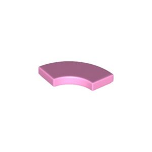 LEGO 27925 Tile 2 x 2 Curved, Macaroni (Pink)