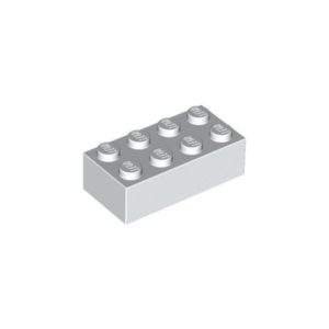 LEGO 3001 Brick 2 x 4 (White)