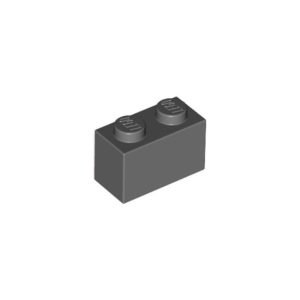 LEGO 3004 Brick 1 x 2 (Dark Bluish Gray)