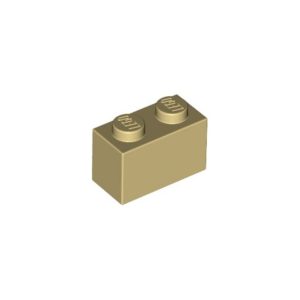 LEGO 3004 Brick 1 x 2 (Tan)