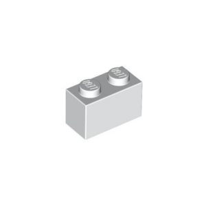 LEGO 3004 Brick 1 x 2 (White)
