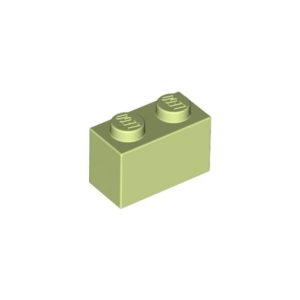 LEGO 3004 Brick 1 x 2 (Yellowish Green)