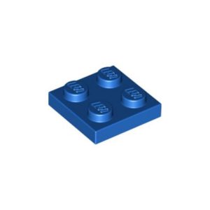 LEGO 3022 Plate 2 x 2 (Blue)