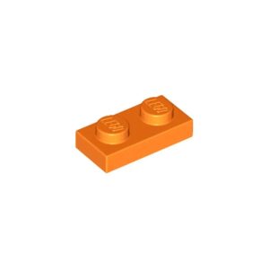 LEGO 3023 Plate 1 x 2 (Orange)