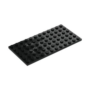 LEGO 3028 Plate 6 x 12 (Black)