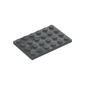 LEGO 30322  Plate 4 x 6 (Black)