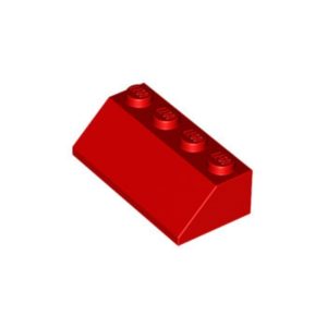 LEGO 3037 Slope 2 x 4 (45°) (Red)