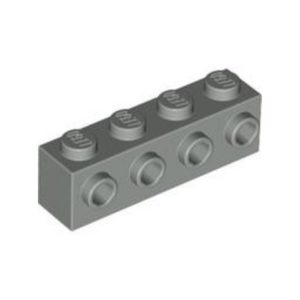 LEGO 30414 Brick Special 1 x 4 with 4 Studs on One Side (Light Grey)