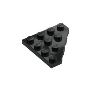 LEGO 30503 Wedge Plate 4 x 4 Corner (Black)