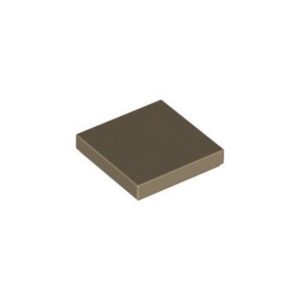 LEGO 3068 Tile 2 x 2 (Dark Tan)