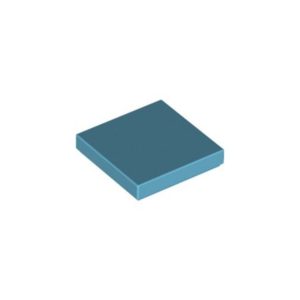 LEGO 3068 Tile 2 x 2 (Medium Azure)