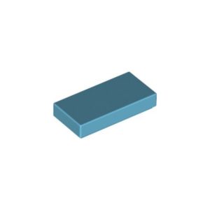 LEGO 3069 Tile 1 x 2 (Medium Azure)