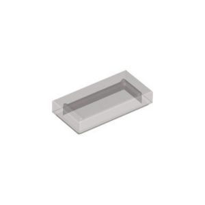 LEGO 3069 Tile 1 x 2 (Transparent Brown)