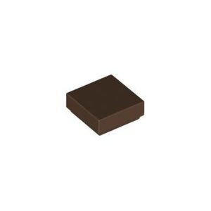 LEGO 3070 Tile 1 x 1 (Brown)