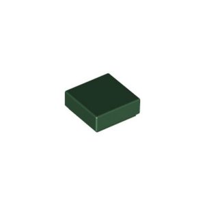 LEGO 3070 Tile 1 x 1 (Dark Green)