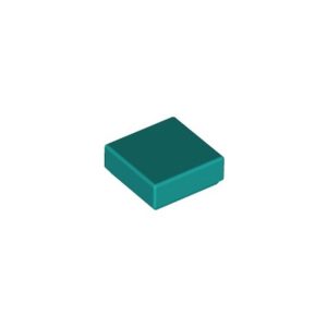 LEGO 3070 Tile 1 x 1 (Dark Turquoise)
