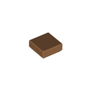 LEGO 3070 Tile 1 x 1 (Medium Nougat)
