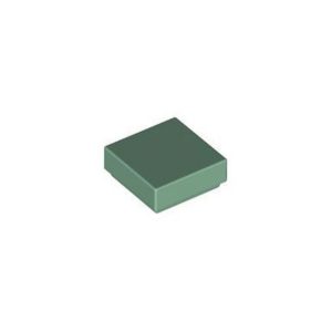 LEGO 3070 Tile 1 x 1 (Sand Green)