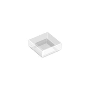 LEGO 3070 Tile 1 x 1 (Transparent Clear)