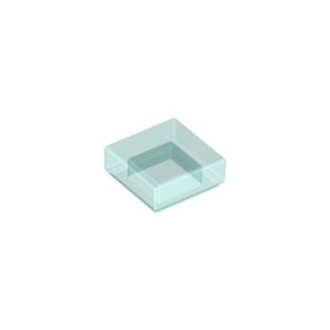 LEGO 3070 Tile 1 x 1 (Transparent Light Blue)