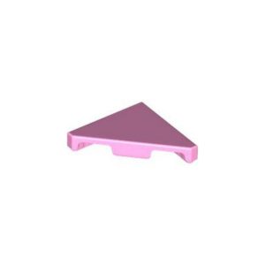 LEGO 35787 Tile 45° Cut 2 x 2 Triangle (Bright Pink)
