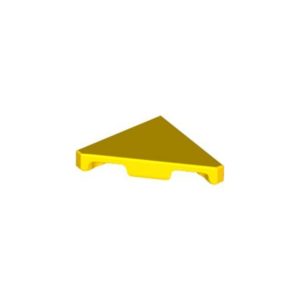LEGO 35787 Tile 45° Cut 2 x 2 Triangle (Yellow)