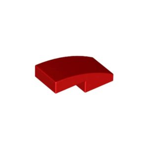 LEGO 3593 Slope 1 x 2 Curved (Red)
