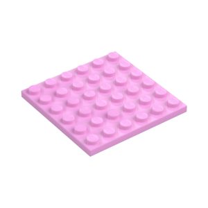 LEGO 3958  Plate 6 x 6 (Bright Pink)