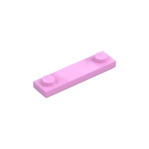 LEGO 41740 Plate Special 1 x 4 with 2 Studs with Groove New Underside (Bright Pink)