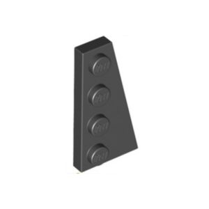 LEGO 41769 Wedge Plate 2 x 4 Wing Right (Black)
