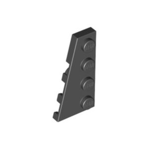 LEGO 41770 Wedge Plate 2 x 4 Wing Left (Black)